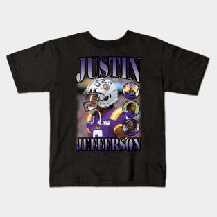 BOOTLEG JUSTIN JEFFERSON Kids T-Shirt